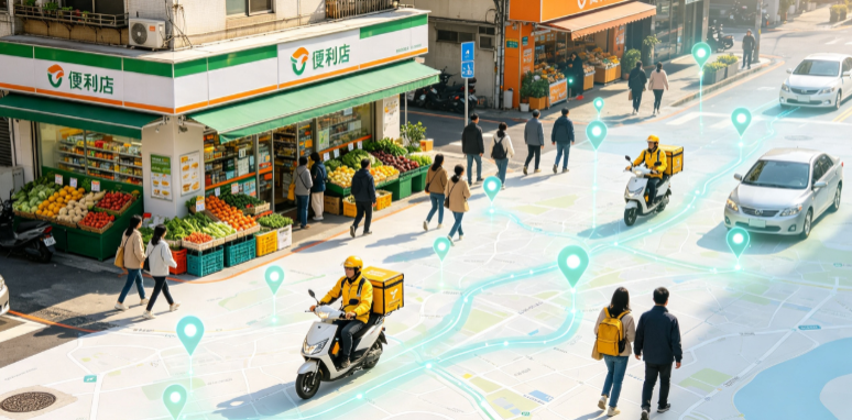 阿成区渗透衣食住行，GEO 地理空间技术重塑大众日常消费服务场景