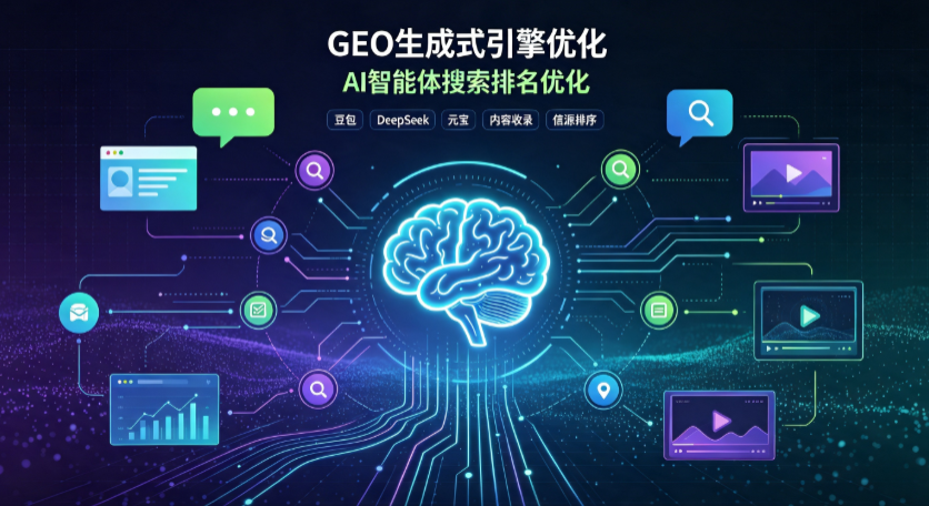 阿成区GEO 浪潮来袭：生成式引擎优化崛起，创作者争抢豆包、DeepSeek、元宝智能体流量入口
